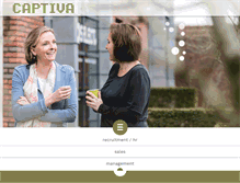 Tablet Screenshot of captiva.nl